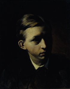 Portret van de schilder Nikolai Alexeyevich Kasatkin 1859-1930, 1876