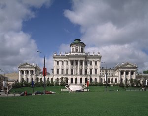 Het Pashkov Huis in Moskou, 1784-1786
