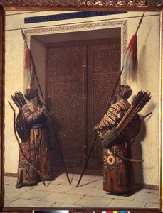 De deuren van Tamerlane door Vasili Vasilievich Vereshchagin