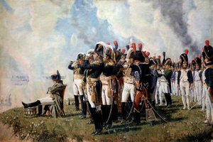 Napoleon Bonaparte op de Borodino Hoogten, 1897