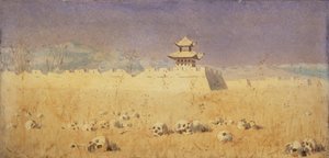 Ruïnes in Chuguchak, Xinjiang, 1869