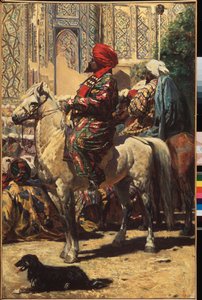 Een ruiter in Samarkand door Vasili Vasilievich Vereshchagin