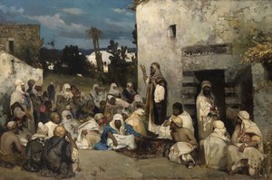De preek in Kapernaüm door Vasilii Kotarbinsky