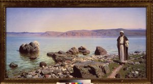 Jezus aan de Zee van Galilea door Vasilij Dmitrievich Polenov
