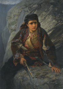 De uitkijk, 1876 door Vasilij Dmitrievich Polenov