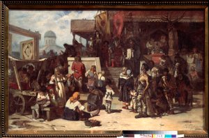 Het oordeel van de grootvorst door Vasilij Ivanovic Surikov
