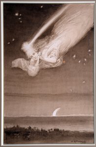 Vallende ster door Vasily Alexandrovich Kotarbinsky
