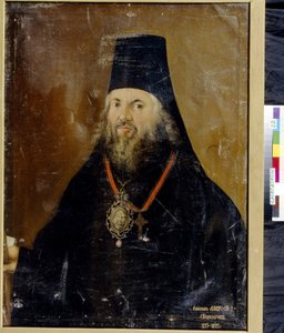 Portret van Ambrosius, aartsbisschop van Vyatka Slobodskoy (1752-1809) door Vasily Kornilovich Lytkin