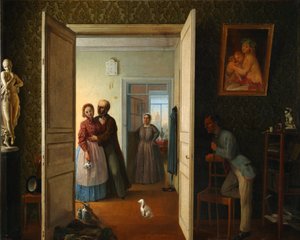 Mislukte ontmoeting door Vasily Nikiforovich Bovin