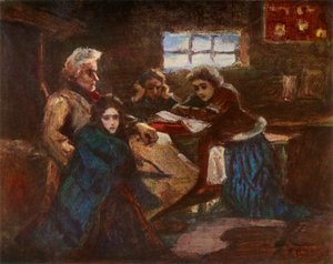Menshikov in Berezovo een studie, 1881, 1965
