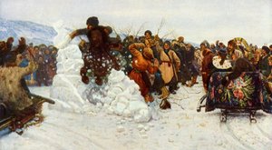 Het innemen van het kleine sneeuwstadje, 1891, 1965