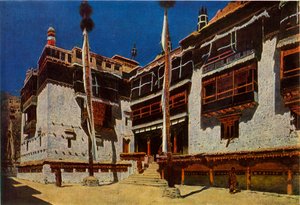 Hemis Klooster in Ladakh, 1875, 1965