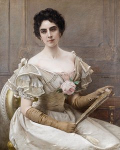 Václav Brozík Op het bal 1898