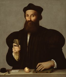 Portret van een heer