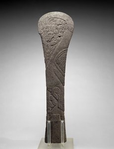 Palma met een Watervogel, 300-1200 AD door Veracruz Veracruz