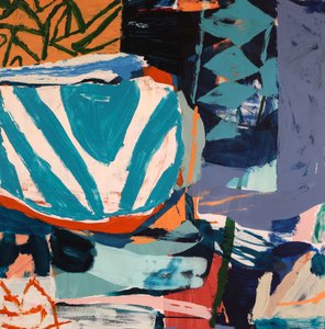 Kleurrijke abstracte vormen door Vered Gersztenkorn