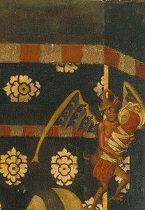 De geboorte van Sint Stefanus (detail) door Vergós Family