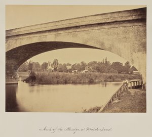 Boog van de brug in Maidenhead.