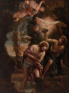 Doop van Christus door Veronese (Paolo Caliari)
