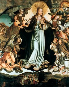 Hemelvaart van de Maagd, c1491-1518 door Vicente Gil