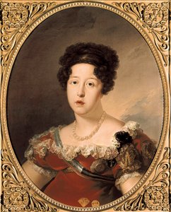 Portret van Maria Isabella van Portugal door Vicente Lopez y Portana