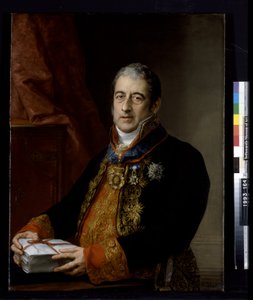 Portret Van Juan Miguel De Grijalba door Vicente Lopez y Portana