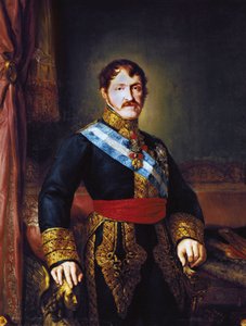 Portret van Don Carlos Maria Isidro de Bourbon, Graaf van Molina en Infante van Spanje, ca. 1833