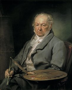 Portret van de schilder Francisco de Goya 1746-1828