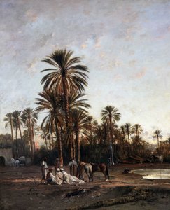 Meer van Afrika. 1866 door Victor Pierre Huguet