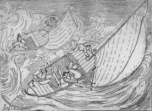 Zeilraces: twee regatta