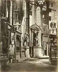 Noordbeuk van Westminster Abbey, Londen door Victor A Prout