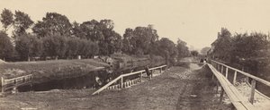 Windsor Lock, 1862 door Victor A Prout