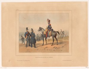 Artillerie van de linie door Victor Adam