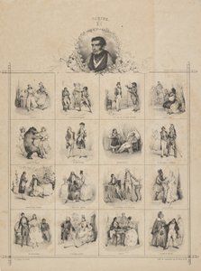 Augustin-Eugène Scribe met Personages, 19e eeuw