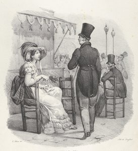 Hoofdstuk IV: Elle me regard! Dieu quel bonheur! Ze merkt me op! Wat een geluk!, 1824 door Victor Adam