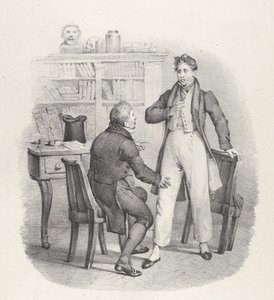 Hoofdstuk VIII: Comment Docteur! Wat, Dokter, 1824 door Victor Adam