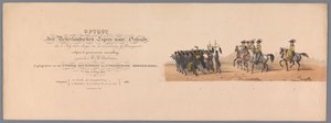 Historische optocht bij het tweede eeuwfeest van de Utrechtse Hogeschool, 1836 (titelprent) door Victor Adam