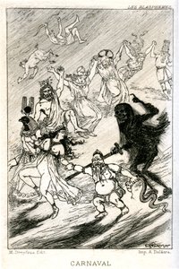 Carnaval door Victor Armand Poirson