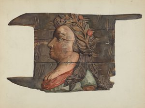 Houtsnijwerk, ca. 1938