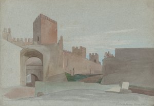 Porta San Lorenzo, Rome door Victor François Eloi Biennourry