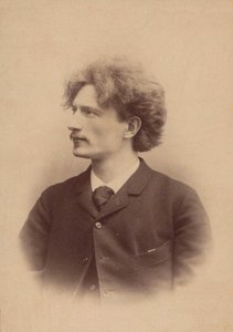 Portret van de componist Ignacy Jan Paderewski