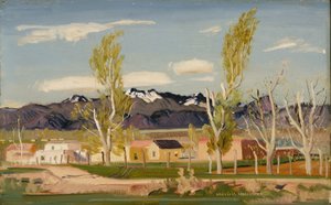 Vallei Lente door Victor Higgins