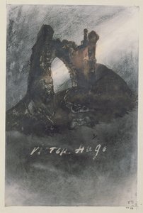 Ruïnes bij Groz-Nez, Jersey, of De Boog