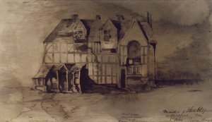 Het Huis van William Shakespeare (1564-1616) in Stratford-upon-Avon