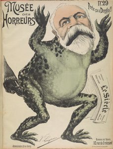 Musée des Horreurs Galerie der Verschrikking: Yves Guyot door Victor Lenepveu