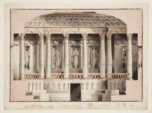 Senaatskamer, Parlementsgebouw, Warschau, Polen door Victor Louis