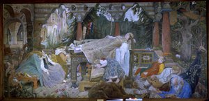 Doornroosje door Victor Mikhailovich Vasnetsov