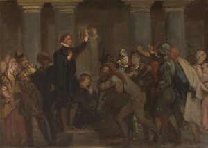 Schets voor de Saint-Séverin kerk: L