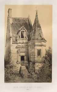 Ancien Château de Gisy-Les-Nobles (Yonne) door Victor Petit