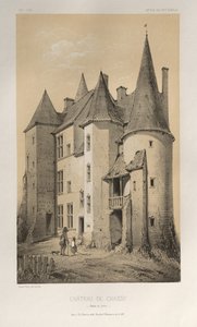 Château de Chassy (Saône et Loire) door Victor Petit